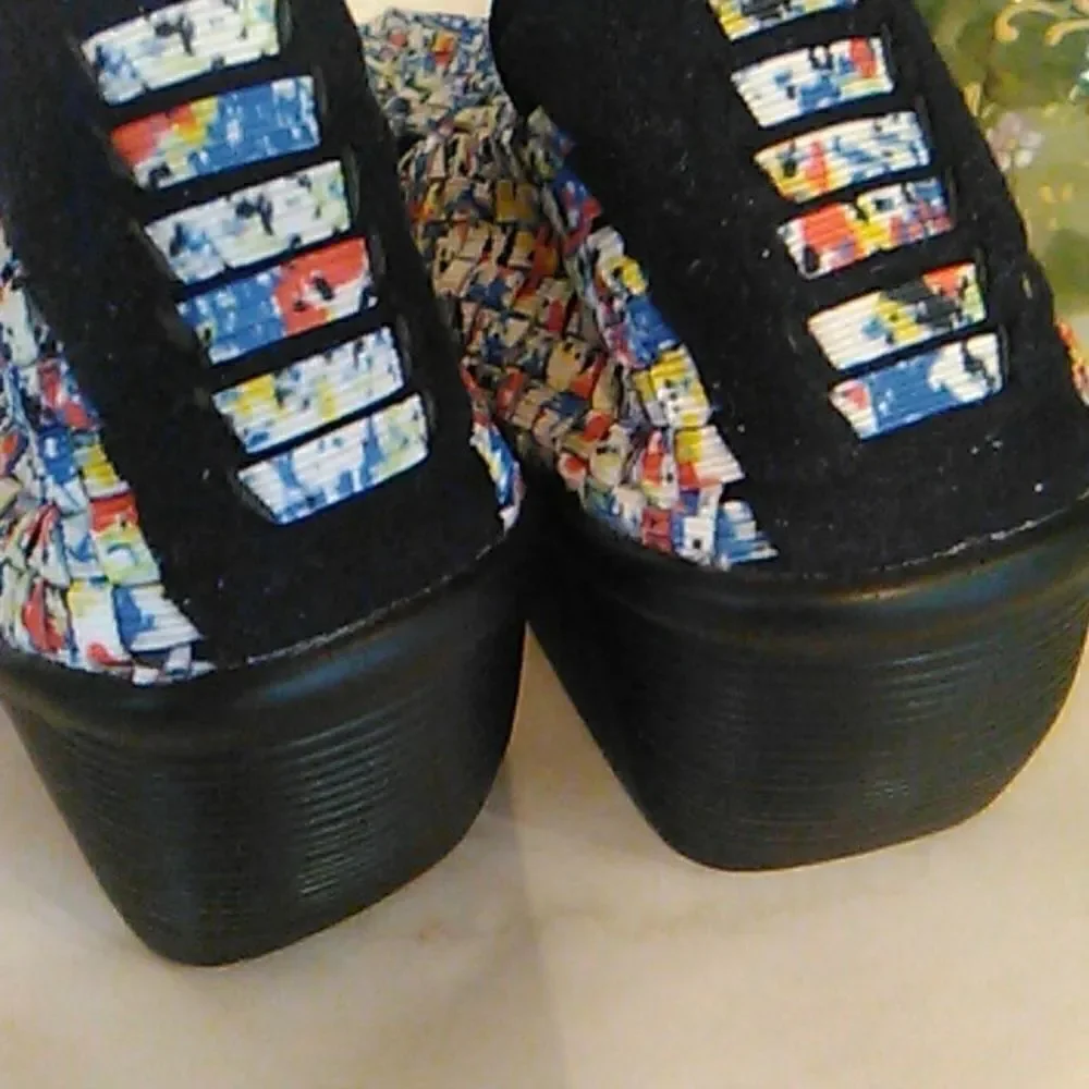 NEW Athletic Platform Slip-ons